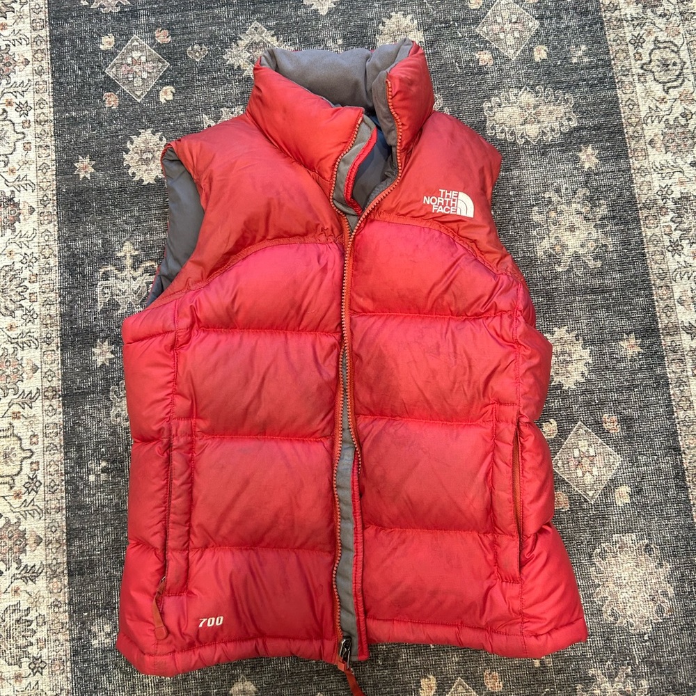 North face puffer vest